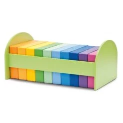 10 Poufs Carrés Avec Bac Rangement