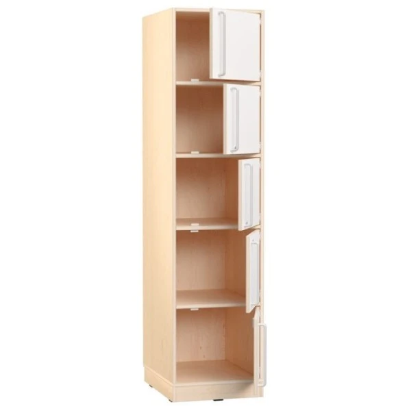 Armoire étroite 5 casiers avec clés Armoire étroite 5 Casiers Avec Clés -KIDEA BOUTIQUE armoire etroite 5 casiers avec cles 2