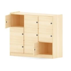 Armoire Rangement 9 Casiers 2 Armoire Rangement 9 Casiers -KIDEA BOUTIQUE armoire rangement 9 casiers 2