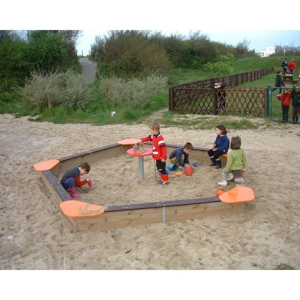 Bac à sable pentagone Bac à Sable Pentagone -KIDEA BOUTIQUE bac a sable pentagone 1