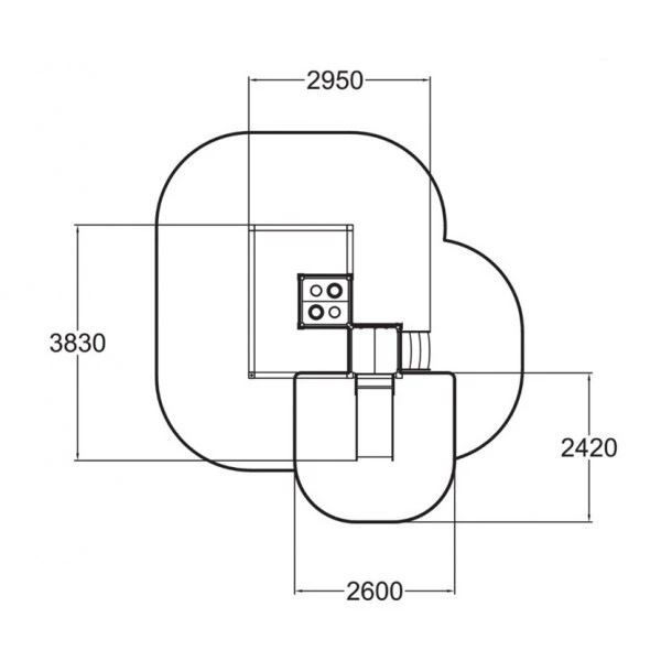 Bac à sable toboggan Bac à Sable Toboggan -KIDEA BOUTIQUE bac a sable toboggan 2