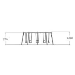 Balançoire Hexagonale -KIDEA BOUTIQUE balancoire hexagonale 4