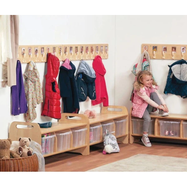 Banc avec casiers et lisse avec patères Banc Avec Casiers Et Lisse Avec Patères -KIDEA BOUTIQUE banc avec casiers et lisse avec pateres 1