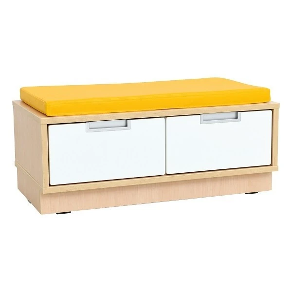 Banc collectivité 2 casiers Banc Collectivité 2 Casiers -KIDEA BOUTIQUE banc collectivite 2 casiers 2