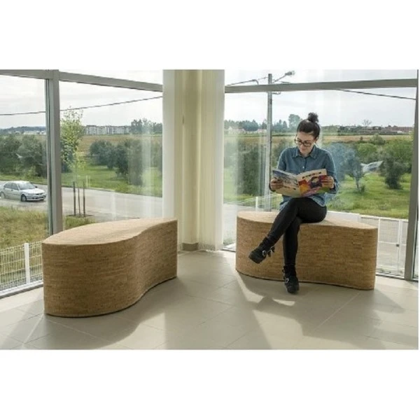 Banc en liège forme feuille pour adultes Banc En Liège Forme Feuille Pour Adultes -KIDEA BOUTIQUE banc en liege pour adultes 1