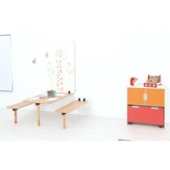 Banc Rabattable Et Réglable - Taille 5 Et 6 4 Banc Rabattable Et Réglable - Taille 5 Et 6 -KIDEA BOUTIQUE banc mural rabattable reglable 4