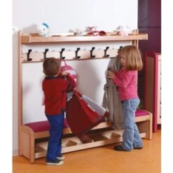 Banc Vestiaire Crèche - Maternelle