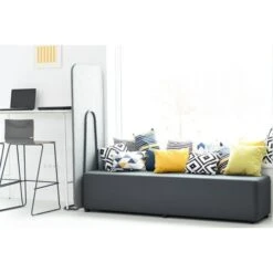 Banquette Tissu 3 Places -KIDEA BOUTIQUE banquette collectivite 3 places 5