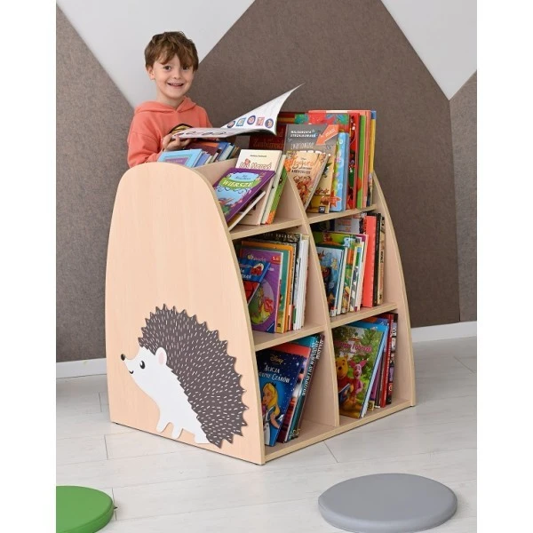 Bibliothèque hérisson Bibliothèque Hérisson -KIDEA BOUTIQUE bibliotheque herisson 1