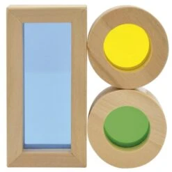 Blocs Construction Multicolores Translucides -KIDEA BOUTIQUE blocs construction multicolores translucides 5