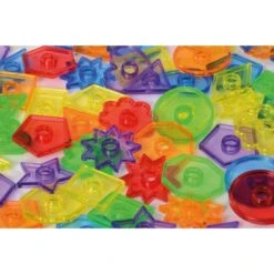 Boutons Colorés Translucides à Lacer 3 Boutons Colorés Translucides à Lacer -KIDEA BOUTIQUE boutons colores translucide a lacer 3