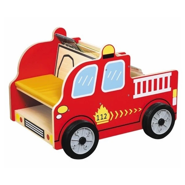 Bacs à livres camion de pompier Bacs à Livres Camion De Pompier -KIDEA BOUTIQUE camion de pompier mousse 1