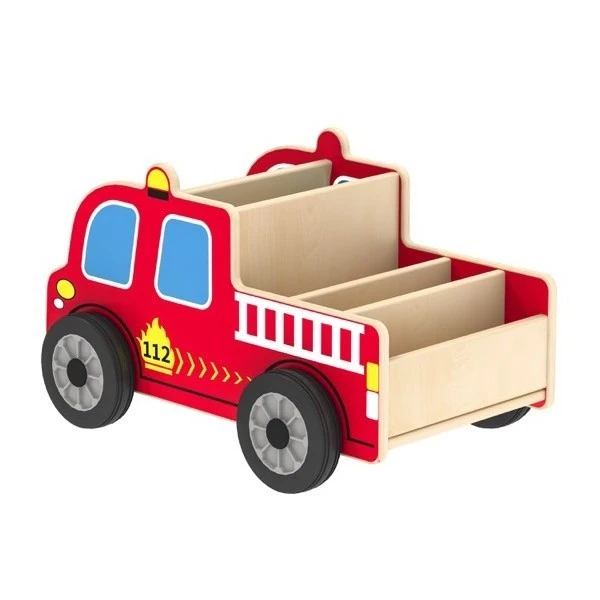 Bacs à livres camion de pompier Bacs à Livres Camion De Pompier -KIDEA BOUTIQUE camion de pompier mousse 2
