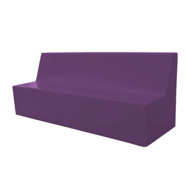 Canapé 3 places en mousse avec dossier Canapé 3 Places En Mousse Avec Dossier -KIDEA BOUTIQUE canape 150 en mousse avec dossier 14