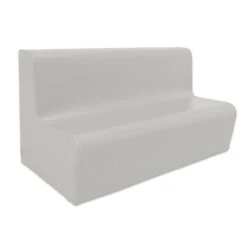 Canapé 3 Places En Mousse Avec Dossier Et Bords Arrondis -KIDEA BOUTIQUE canape 150 en mousse avec dossier et bords arrondis 11