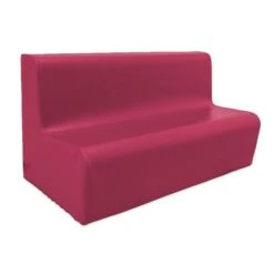 Canapé 3 Places En Mousse Avec Dossier Et Bords Arrondis -KIDEA BOUTIQUE canape 150 en mousse avec dossier et bords arrondis 14