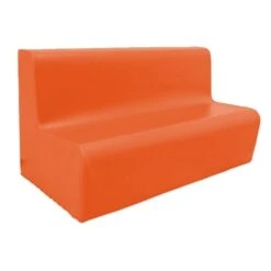 Canapé 3 Places En Mousse Avec Dossier Et Bords Arrondis -KIDEA BOUTIQUE canape 150 en mousse avec dossier et bords arrondis 9