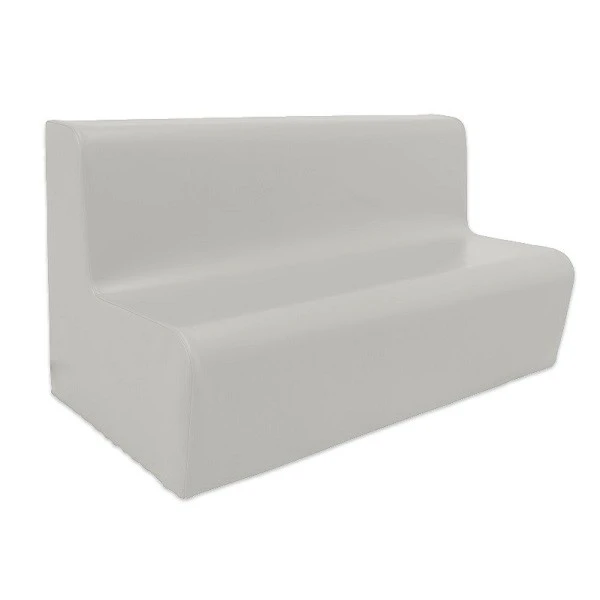 Canapé double en mousse avec dossier et bords arrondis Canapé Double En Mousse Avec Dossier Et Bords Arrondis -KIDEA BOUTIQUE canape double en mousse avec dossier et bords arrondis 10