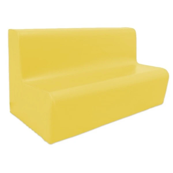 Canapé double en mousse avec dossier et bords arrondis Canapé Double En Mousse Avec Dossier Et Bords Arrondis -KIDEA BOUTIQUE canape double en mousse avec dossier et bords arrondis 13