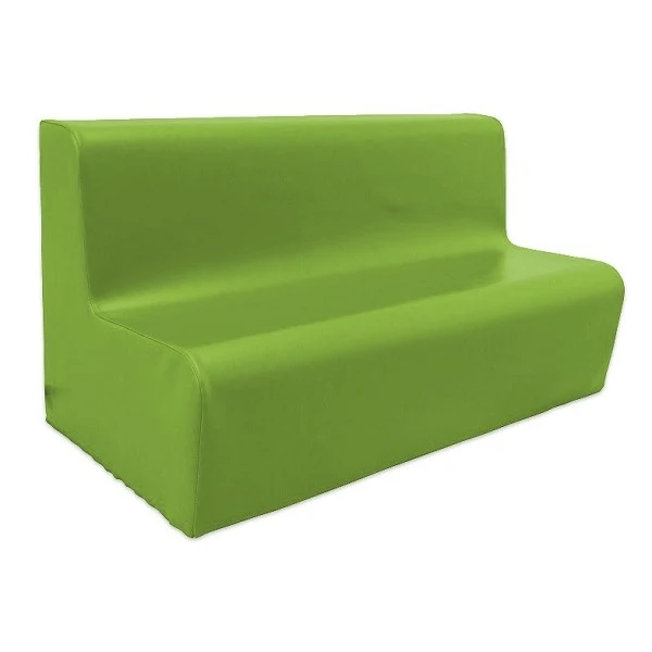 Canapé double en mousse avec dossier et bords arrondis Canapé Double En Mousse Avec Dossier Et Bords Arrondis -KIDEA BOUTIQUE canape double en mousse avec dossier et bords arrondis 17