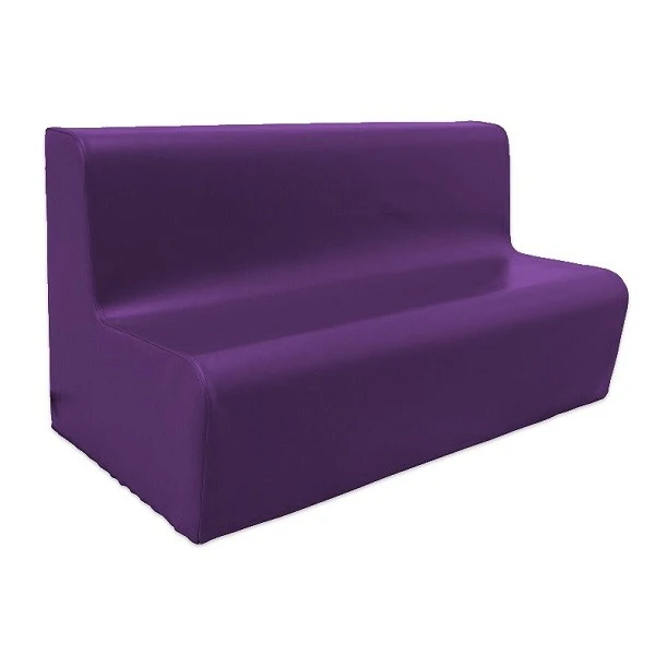 Canapé double en mousse avec dossier et bords arrondis Canapé Double En Mousse Avec Dossier Et Bords Arrondis -KIDEA BOUTIQUE canape double en mousse avec dossier et bords arrondis 19