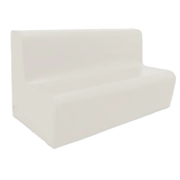 Canapé double en mousse avec dossier et bords arrondis Canapé Double En Mousse Avec Dossier Et Bords Arrondis -KIDEA BOUTIQUE canape double en mousse avec dossier et bords arrondis 8