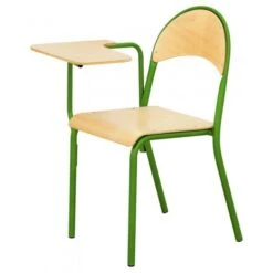 Pack De 4 Chaises Avec Tablette Fixe