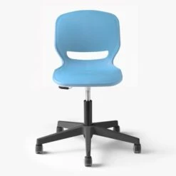 Chaise Coque Avec Roulettes