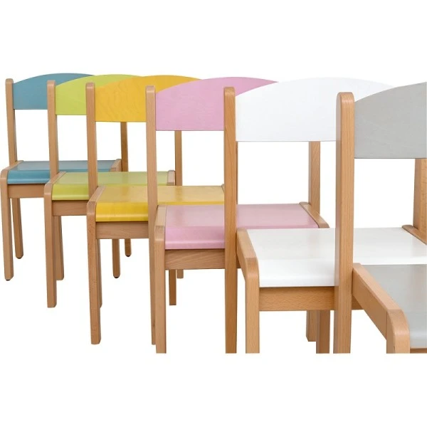 Chaise crèche pastel - T1 Chaise Crèche Pastel - T1 -KIDEA BOUTIQUE chaise creche pastel t1 6