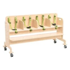 Chaise Haute Crèche 4 Places