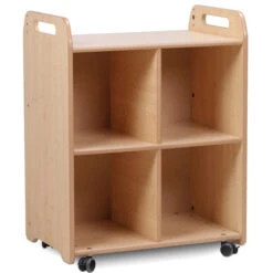 Chariot Avec 4 Grands Casiers