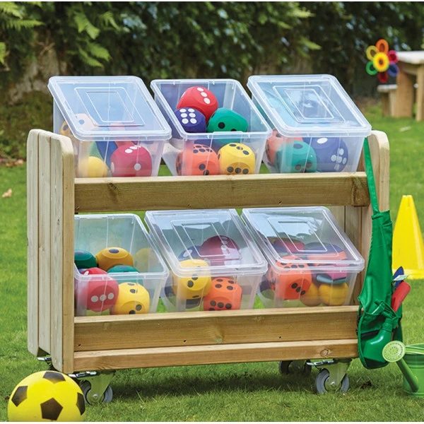 Chariot de rangement pour jeux en extérieur Chariot De Rangement Pour Jeux En Extérieur -KIDEA BOUTIQUE chariot de rangement pour jeux en exterieur 1