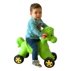 Cheval à Roulettes Et à Bascule -KIDEA BOUTIQUE cheval a roulettes et a bascule 2