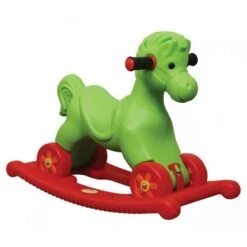 Cheval à Roulettes Et à Bascule