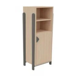 Colonne Avec étagères Et Porte -KIDEA BOUTIQUE colonne avec etageres et porte 2