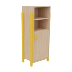 Colonne Avec étagères Et Porte -KIDEA BOUTIQUE colonne avec etageres et porte 4