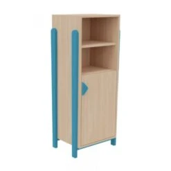 Colonne Avec étagères Et Porte -KIDEA BOUTIQUE colonne avec etageres et porte 5