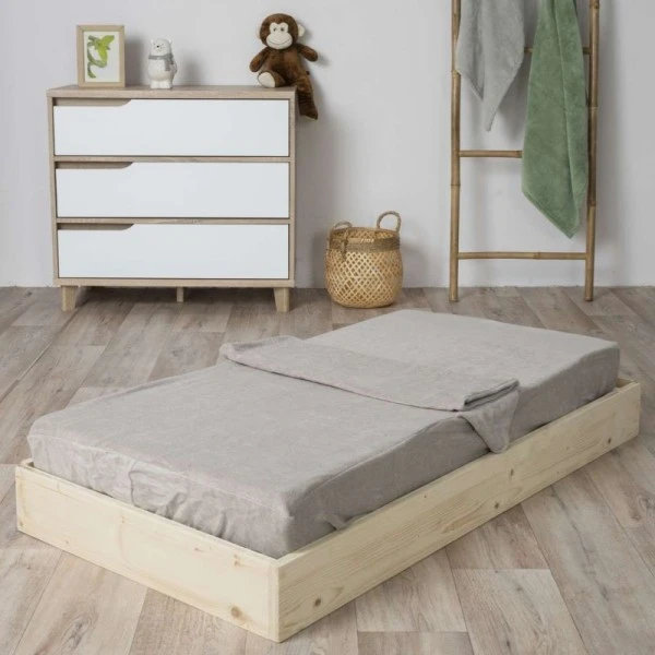Lot de 2 - Combi drap éponge matelas Lot De 2 - Combi Drap éponge Matelas -KIDEA BOUTIQUE combi drap eponge matelas 1