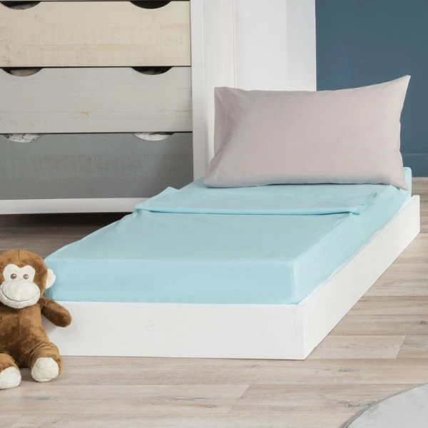 Lot de 4 - Combi drap matelas crèche / maternelle Lot De 4 - Combi Drap Matelas Crèche / Maternelle -KIDEA BOUTIQUE combi drap matelas creche maternelle 1