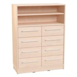 Commode En Bois Avec étagère