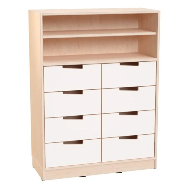 Commode en bois avec étagère Commode En Bois Avec étagère -KIDEA BOUTIQUE commode en bois avec etagere 3