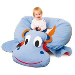 Coussin Géant Hippopotame