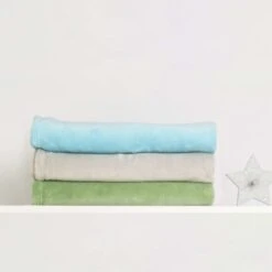 Lot De 7 - Couverture Microfibre Crèche