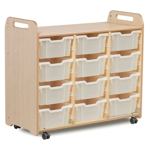 Desserte 3 colonnes avec bacs de rangement Desserte 3 Colonnes Avec Bacs De Rangement -KIDEA BOUTIQUE desserte 3 colonnes avec bacs de rangement