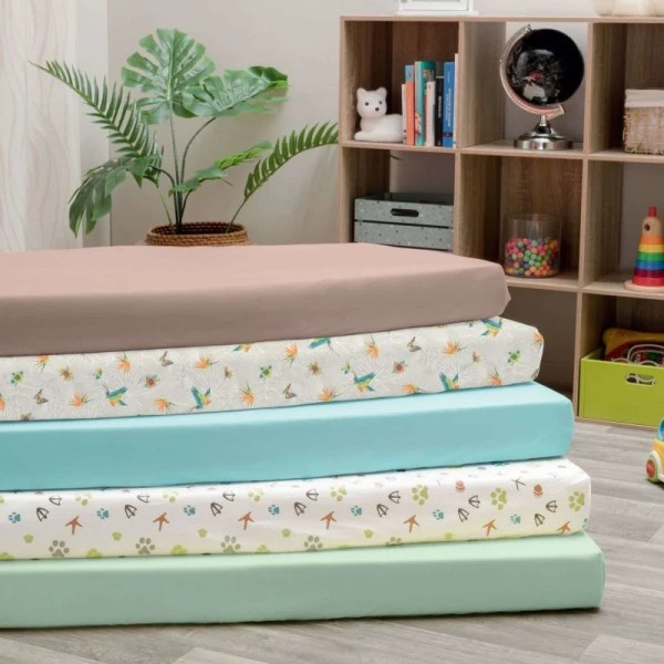 Lot de 16 - Drap-housse uni jersey matelas Lot De 16 - Drap-housse Uni Jersey Matelas -KIDEA BOUTIQUE drap housse uni jersey matelas espace dortoir collectivite 1