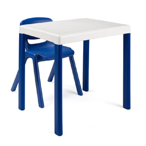 Ensemble 1 table et 2 chaises empilables Ensemble 1 Table Et 2 Chaises Empilables -KIDEA BOUTIQUE ensemble 1 table et 2 chaises en polypropylene 4