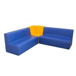 Ensemble Assises En Mousse Avec Dossier Et Bords Arrondis