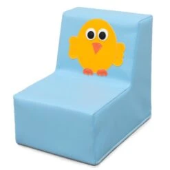 Fauteuil En Mousse - Motif Oiseau Jaune