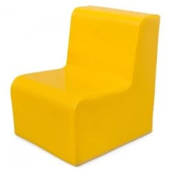 Fauteuil Individuel En Mousse Avec Dossier Et Bords Arrondis