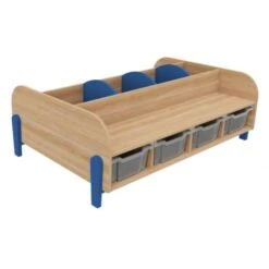 Grand Banc Avec Bacs à Albums -KIDEA BOUTIQUE grand banc avec bacs a albums 4